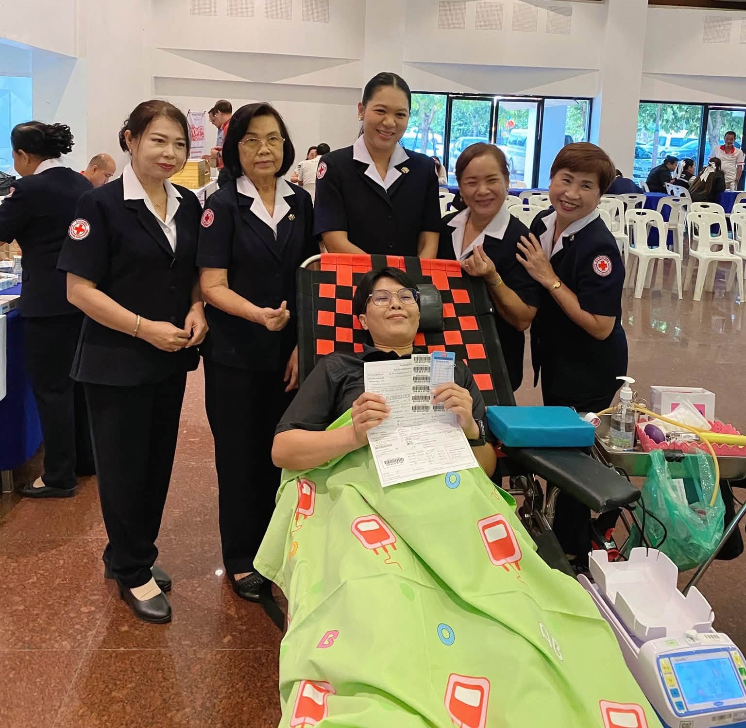 พช.บางปะอินร่วมบริจาคโลหิต ส่งต่อชีวิตด้วยการให้